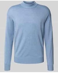 Scotch & Soda - Gebreide Pullover Met Ribboorden - Lyst