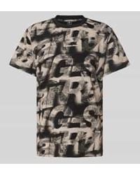 G-Star - Loose Fit T-shirt Met Labelprint - Lyst