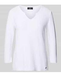Monari - Gebreide Pullover Met Pailletten - Lyst