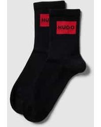 HUGO - Sokken Met Labeldetail - Lyst