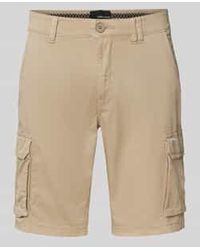 Blend - Regular Fit Korte Broek Met Cargozakken - Lyst