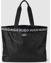 HUGO - Tote Bag mit Logo-Details Modell 'Becky' - Lyst