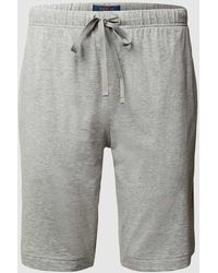 Polo Ralph Lauren - Shorts aus Jersey mit Logo-Stickerei - Lyst