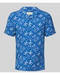 Blend - Slim Fit Vrijetijdsoverhemd Met Reverskraag - Lyst