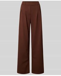 Oh April - Wide Fit Stoffhose aus Viskose-Mix Modell 'Miri' - Lyst