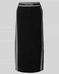Marc Cain - Midirok Met Elastische Band Met Label - Lyst