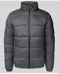 Blend - Gewatteerd Jack Met Opstaande Kraag, Model 'Eiden' - Lyst
