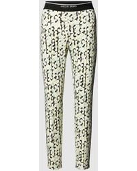 Marc Cain - Leggings mit Allover-Muster - Lyst