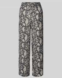 Jake*s - Wide Fit Stoffen Broek Met Elastische Band - Lyst