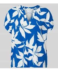 S.oliver - Relaxed Fit T-Shirt Van Viscosemix - Lyst