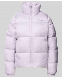 Columbia - Steppjacke mit Stehkragen und Reißverschluss Modell 'PuffectTM' - Lyst