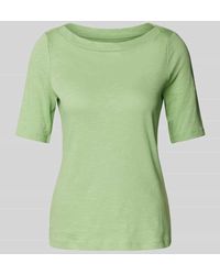 Tom Tailor - Slim Fit T-Shirt mit U-Boot-Ausschnitt - Lyst
