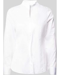 Eterna - Bluse mit Kelchkragen Modell 'Ruby' - Lyst