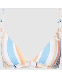 Roxy - Bikini-Oberteil mit Allover-Muster Modell 'BEACH CLASSICS' - Lyst