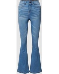Noisy May - Skinny Fit Flared Jeans Met 5-pocketmodel - Lyst