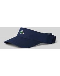 Lacoste - Visor Cap mit Logo-Applikation - Lyst
