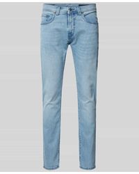Pierre Cardin - Tapered Fit Jeans Mit 5-Pocket-Design Modell 'Lyon' - Lyst