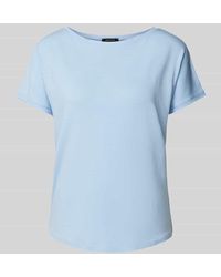 MORE&MORE - T-Shirt mit U-Boot-Ausschnitt - Lyst