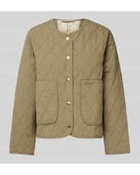 Barbour - Gewatteerd Jack Met Opgestikte Zakken, Model 'Monroe' - Lyst