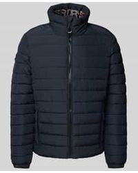 Superdry - Gewatteerd Jack Met Opstaande Kraag, Model 'Fuji' - Lyst