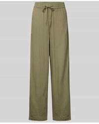 Pieces - Regular Fit Weite Hose Aus Viskose-Leinen-Mix Modell 'Pia' - Lyst