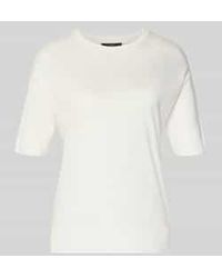 Windsor. - T-Shirt Van Lyocell-Katoenmix Met Ronde Hals - Lyst
