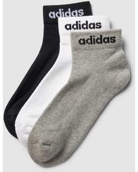 adidas - Socken mit Label-Detail im 3er-Pack - Lyst