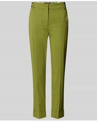 Marc Cain - Regular Fit Hose in verkürzter Passform mit Eingrifftaschen - Lyst