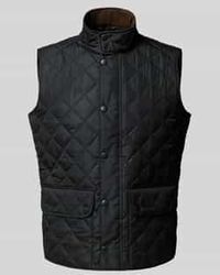 Barbour - Regular Fit Bodywarmer Met Drukknopen, Model 'Lowerdale Gilet' - Lyst