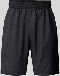 Ellesse - Regular Fit Shorts mit Allover-Muster Modell 'ALENZO' - Lyst
