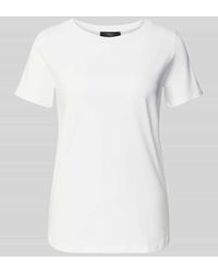 Weekend by Maxmara - Slim Fit T-Shirt aus Baumwoll-Mix Modell 'MULTIB' - Lyst