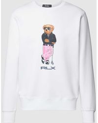 Polo Ralph Lauren - Sweatshirt Met Labelprint - Lyst