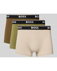 BOSS - Trunks mit elastischem Label-Bund Modell 'Power' im 3er-Pack - Lyst