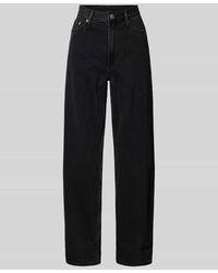 Weekday - Loose Fit Jeans im 5-Pocket-Design Modell 'Rail' - Lyst