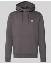 adidas Originals - Regular Fit Hoodie Van Katoenmix - Lyst