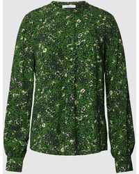 Jake*s - Bluse aus Viskose mit floralem Muster und verdeckter Knopfleiste - Lyst