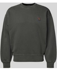 Carhartt - Sweatshirt Met Labeldetail - Lyst