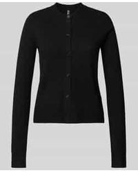 Pieces - Regular Fit Gebreid Jack Met Wol, Model 'Malou' - Lyst