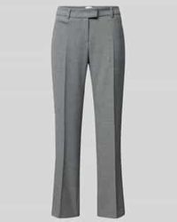 Seductive - Regular Fit Stoffen Broek Met Verkorte Pasvorm, Model 'Mary' - Lyst