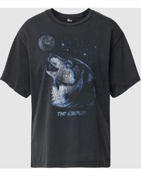 The Kooples - T-Shirt mit Label-Print - Lyst