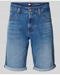 Tommy Hilfiger - Regular Fit Korte Jeans Van Katoenmix, Model 'Ronnie' - Lyst