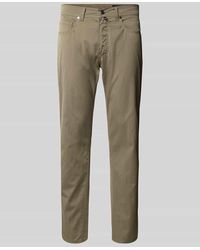 Pierre Cardin - Tapered Fit Chino mit Strukturmuster Modell 'Lyon' - Lyst