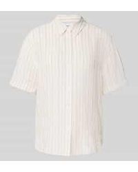 Samsøe & Samsøe - Regular Fit Linnen Blouse - Lyst