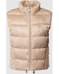 Guess - Gilet Met All-over Labeldetails - Lyst