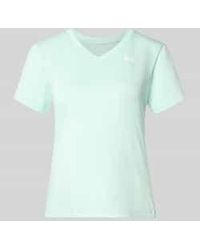 Under Armour - T-Shirt Met V-Hals En Logo - Lyst
