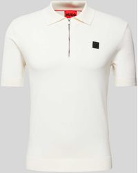 HUGO - Regular Fit Poloshirt mit Label-Patch Modell 'Sayfong' - Lyst
