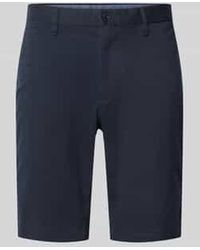 Tommy Hilfiger - Regular Fit Korte Broek Met Ceintuurlussen - Lyst