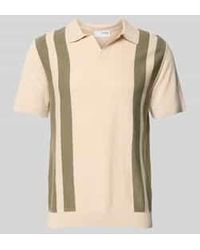 SELECTED - Poloshirt Met V-Hals, Model 'Mattis' - Lyst