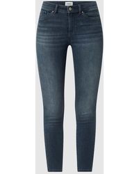 ONLY - Skinny Fit Mid Waist Jeans mit Stretch-Anteil Modell 'Wauw' - Lyst