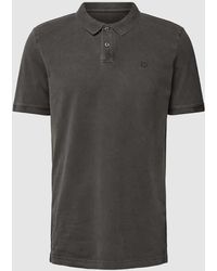 Tom Tailor - Regular Fit Poloshirt mit Label-Print - Lyst